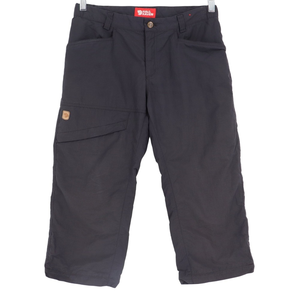 Fjallraven Doloa MT Trouser Size 38 Charcoal Hiking Pants Comfort High *READ